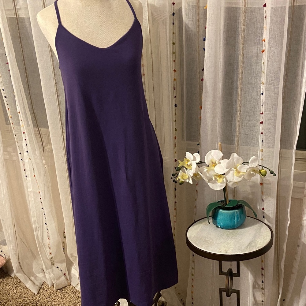 NWT Susana Monaco Midi Racerback Tank Dress